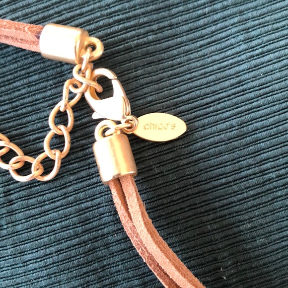 Chico’s necklace & 3 matching bracelets ‼️ - Picture 2 of 4